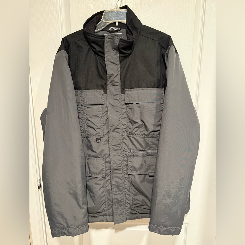 Alpine Design Black and Gray Jacket EUC
